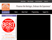 Tablet Screenshot of hayti.org